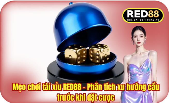 Mẹo chơi tài xỉu RED88 - Phân tích xu hướng cầu trước khi đặt cược