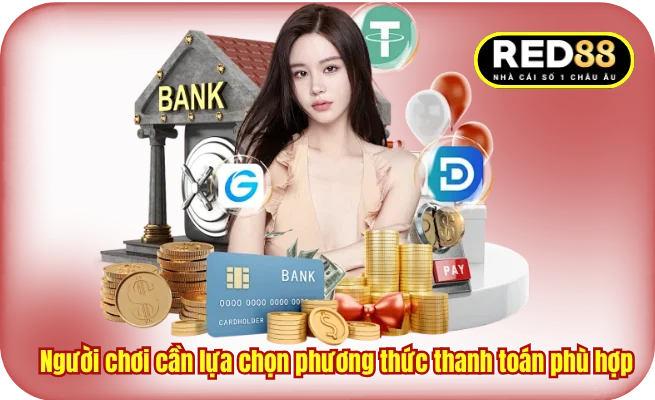 Người chơi cần lựa chọn phương thức thanh toán phù hợp 